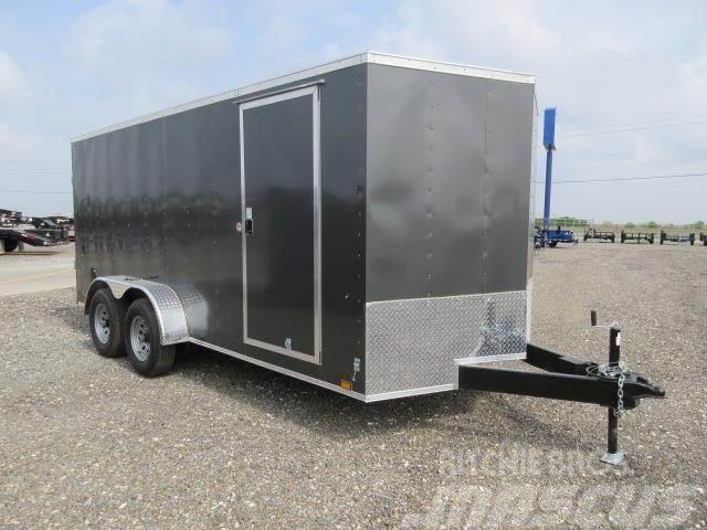 Pace American 7'X16' ENCLOSED TRAILER WITH REAR RAMP DO Skåpsläp