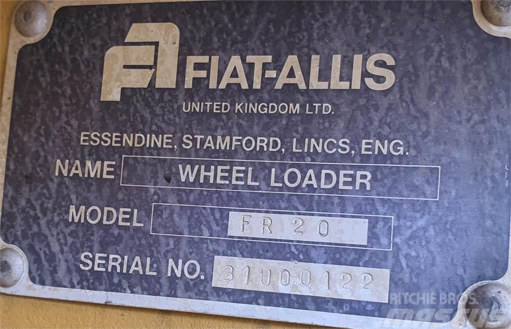 Fiat-Allis FR20 +vaaka ja kauha Hjullastare