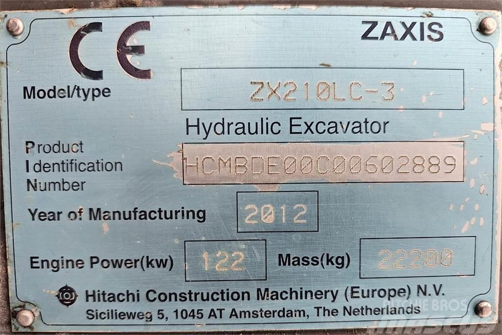 Hitachi ZX210LC-3 Bandgrävare