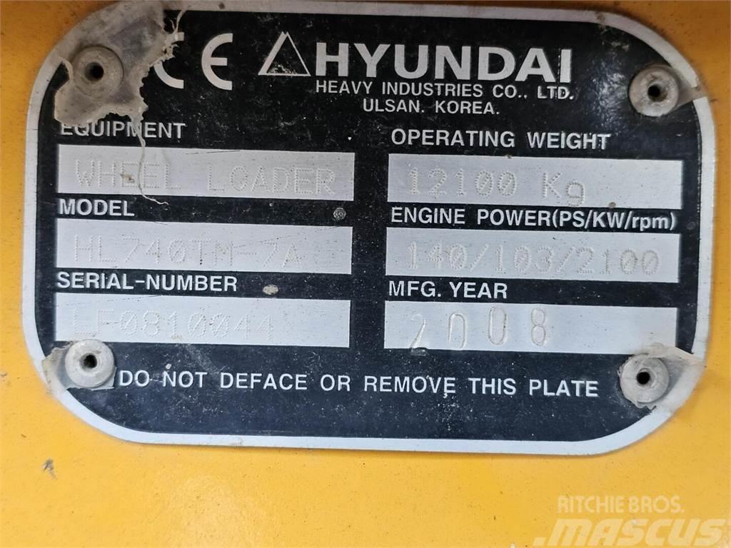 Hyundai HL 740 TM 7A Hjullastare