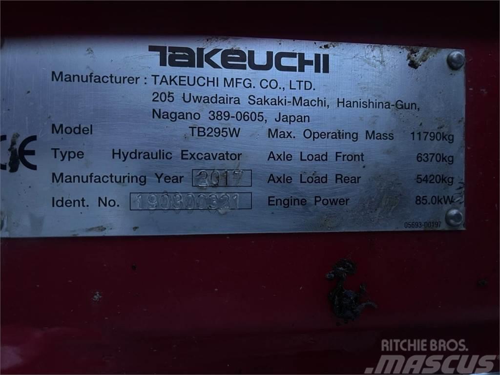 Takeuchi TB295 W Hjulgrävare
