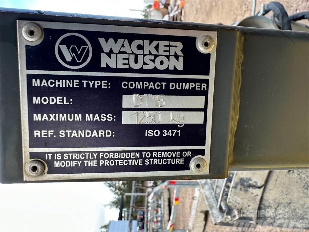 Wacker Neuson DT15 Midjestyrd dumper