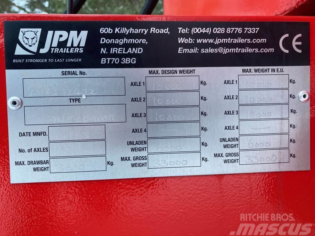 JPM 3-AKSELINEN 33TON TRAKTORILAVETTI + LEVIKKEET + HY Övriga vagnar