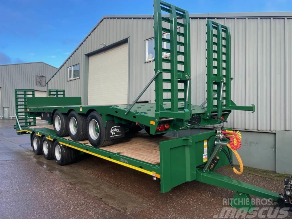Bailey 20 Ton Tri-Axle Low loader trailer Kombivagnar
