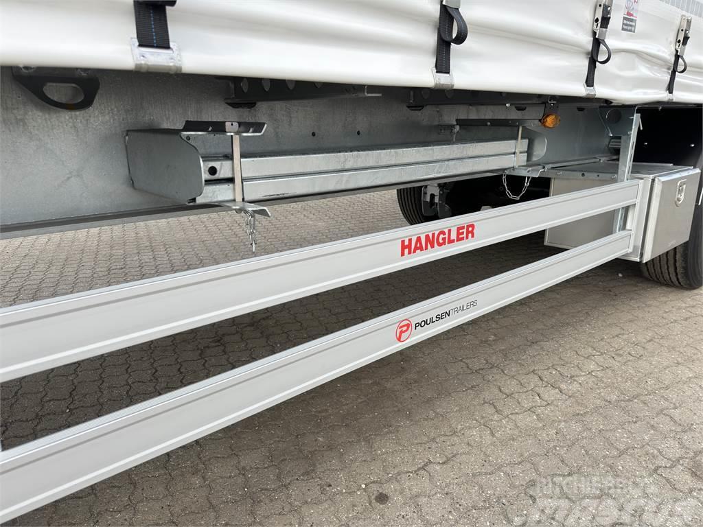 Hangler 3-aks 45-tons gardintrailer Nordic Kapelltrailer
