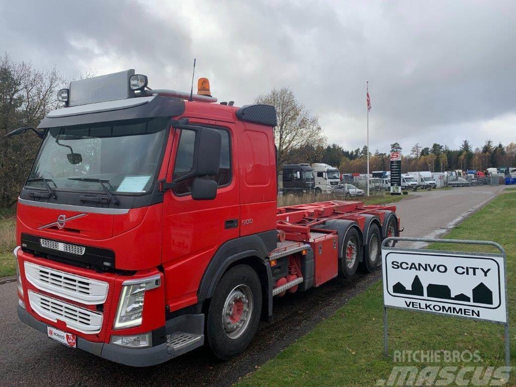 Volvo FM500 8x2*6 Lastväxlare med kabellift