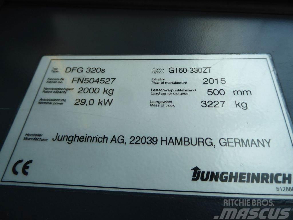 Jungheinrich DFG320s Dieselmotviktstruckar