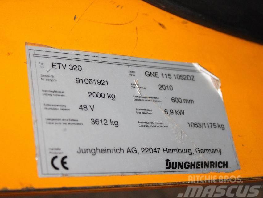 Jungheinrich ETV 320 GNE115-1052DZ Skjutstativtruck