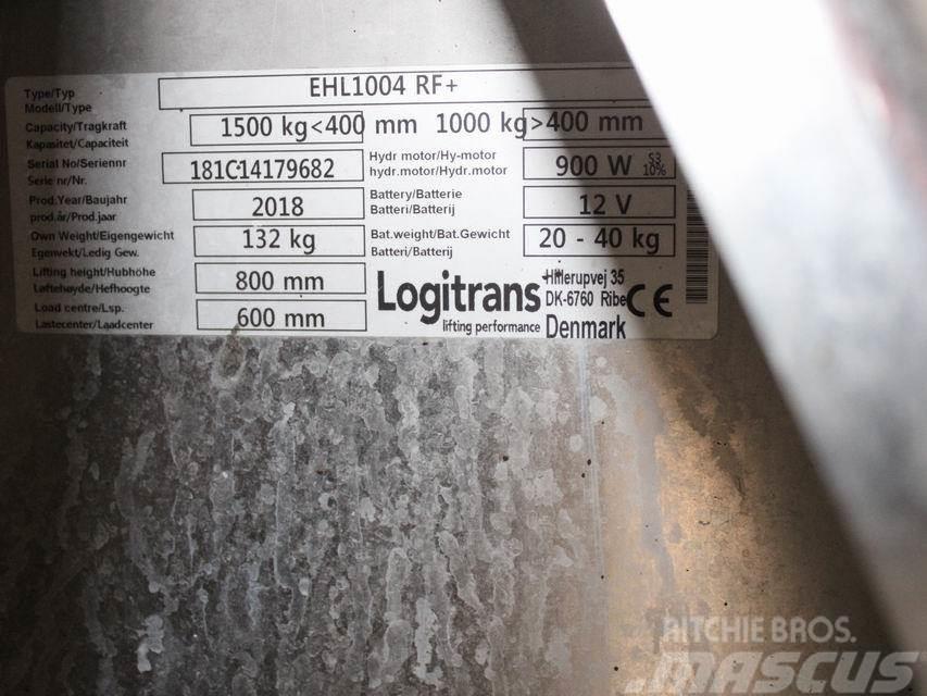 Logitrans EHL 1004 RF-Plus Låglyftare utan plattform