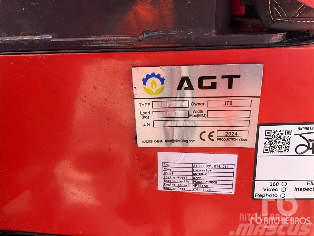 AGT QK18K-C Minigrävare < 7t