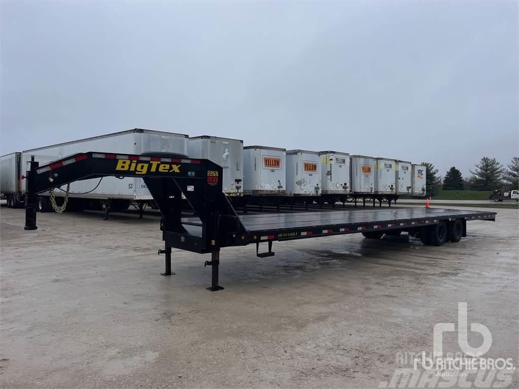 Big Tex 22GN-40BK8SIR Låg lastande semi trailer