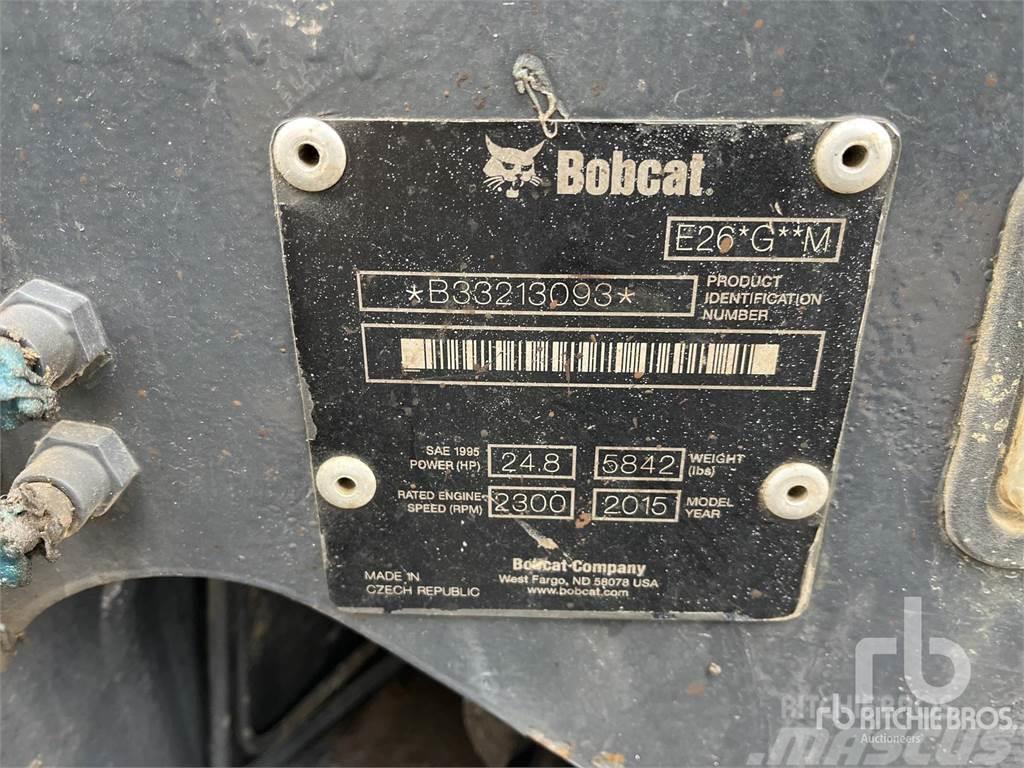 Bobcat E26 Minigrävare < 7t