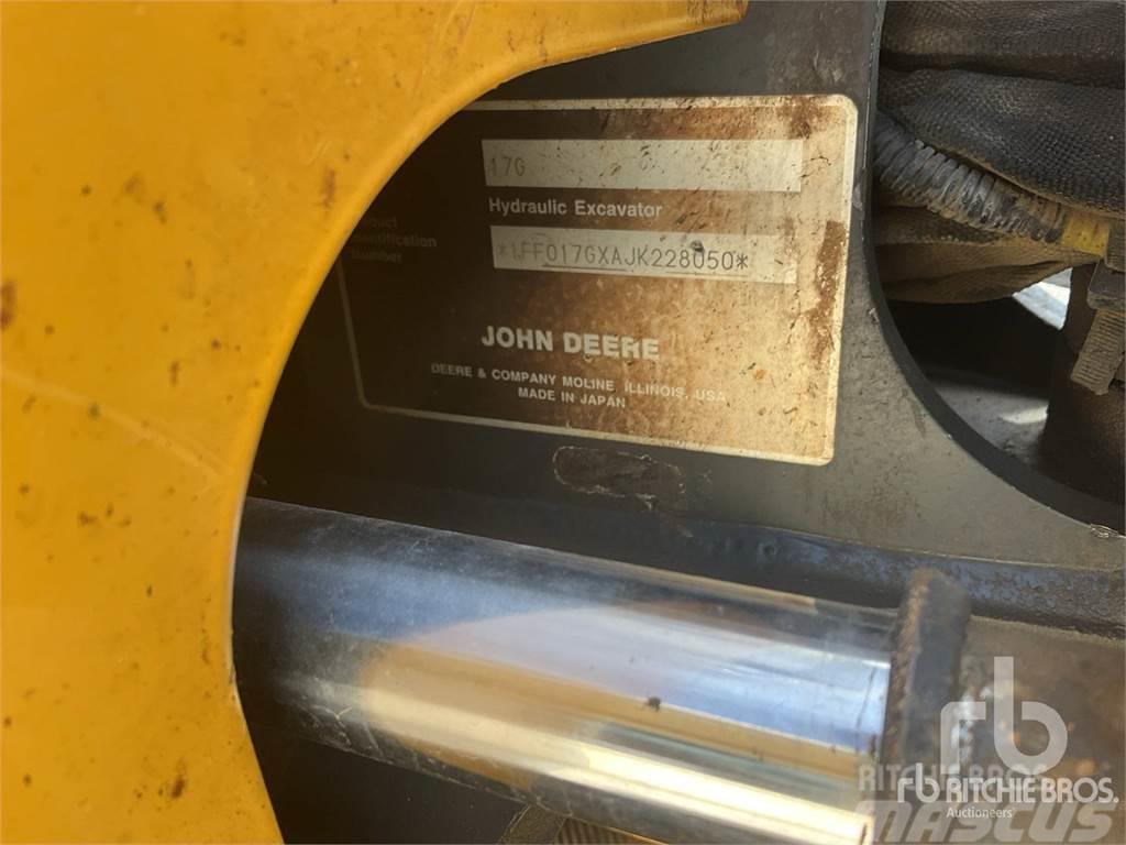 John Deere 17G Minigrävare < 7t