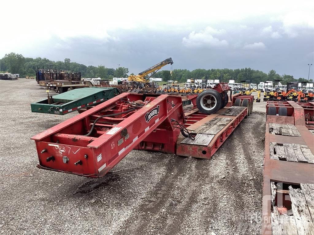 Rogers 50 ton Tri/A Removable Gooseneck Låg lastande semi trailer