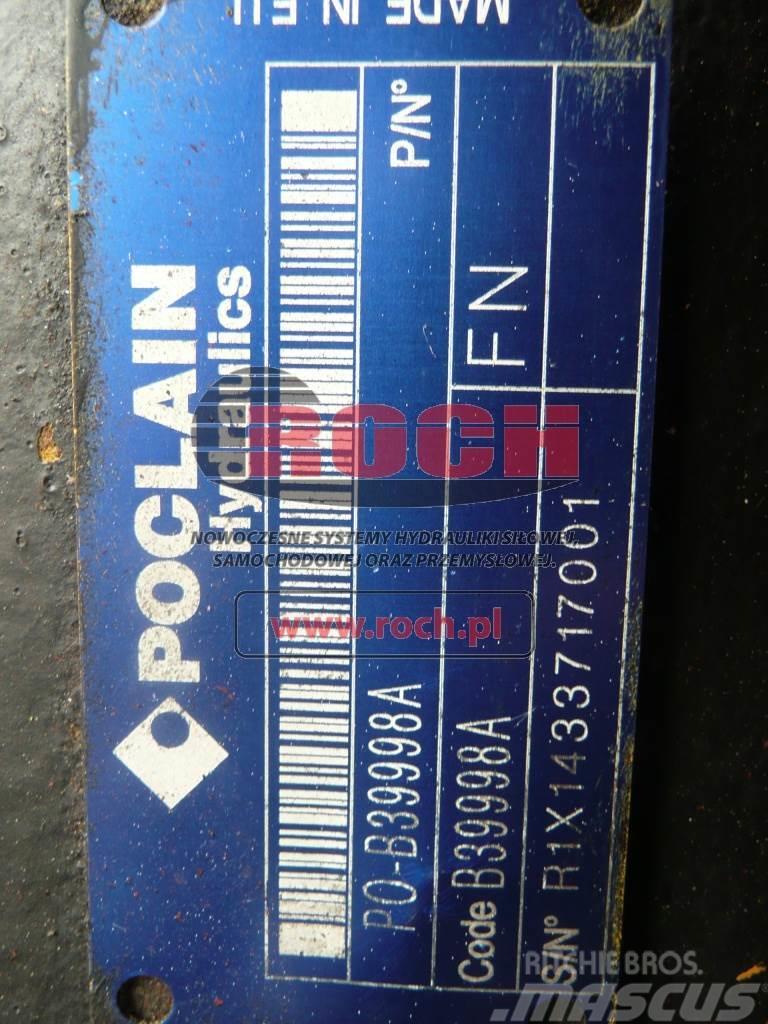 Poclain P0-B39998A B39998A + B45856S I1X1506539/004 FB-27- Motorer