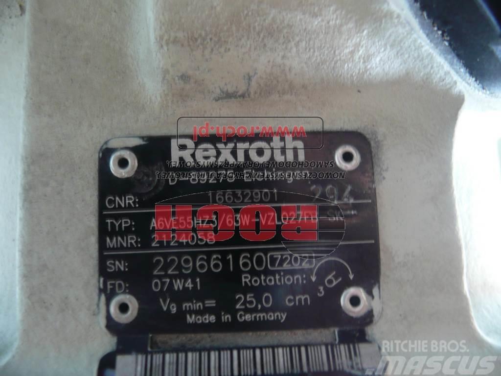 Rexroth A6VE55HZ3/63W-VLZ027FB-SK 2124058 16632901 + GFT17 Motorer