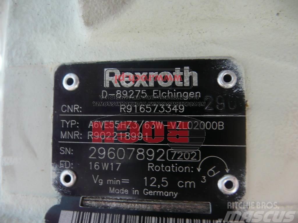 Rexroth A6VE55HZ3/63W-VZL02000B R902218991 r916573349+ GFT Motorer