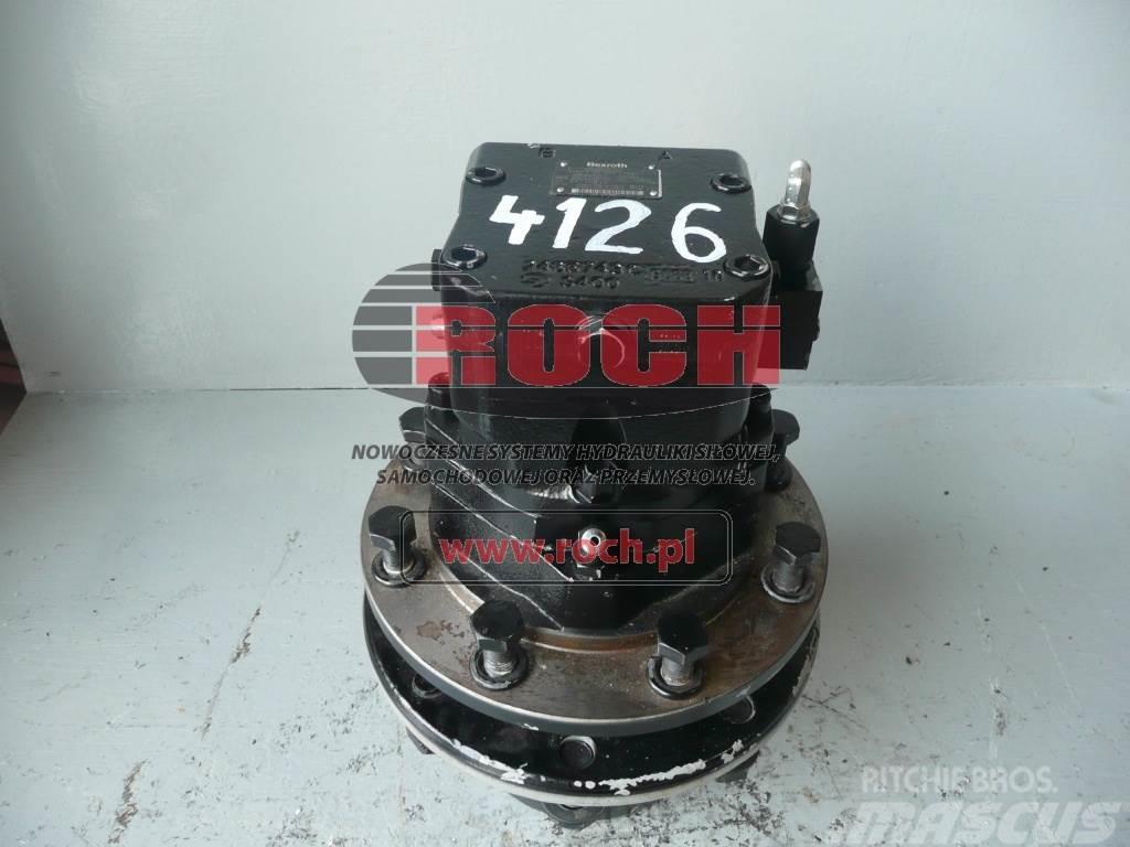 Rexroth + BONFIGLIOLI A6VE45HZ6/52W1-VRF66N007-S2620 R9024 Motorer