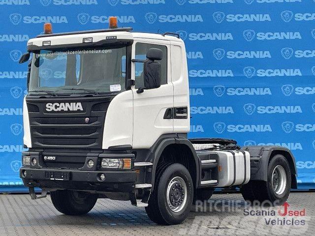 Scania G 450 CA4x4HHA RETARDER PTO HYDRAULIC DIFF-LOCK Dragbilar