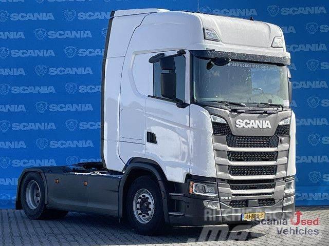 Scania S 500 A4x2NB RETARDER DIFF-LOCK 8T FULL AIR LED AC Dragbilar