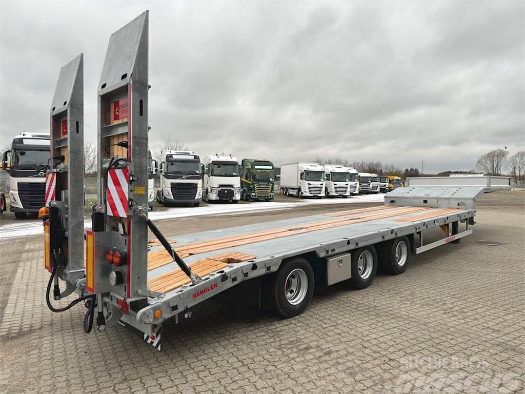 Hangler 3-aks 2,80m ramper Låg lastande semi trailer