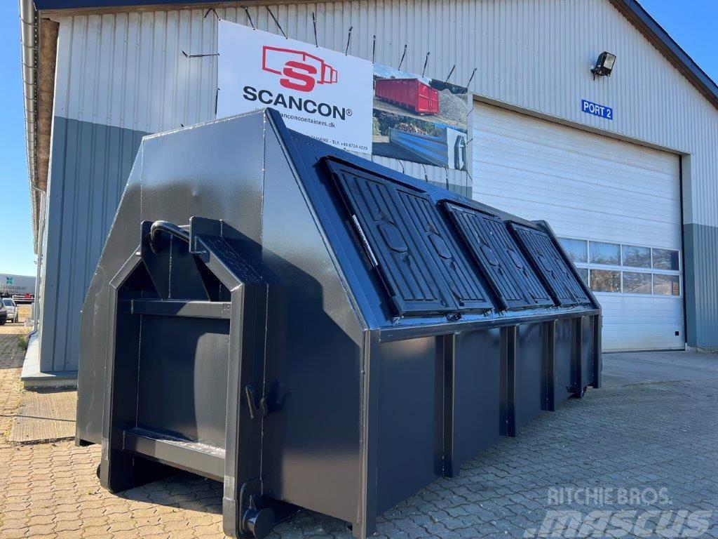  Scancon SL5019 - 5000mm lukket container 19m3 Lastväxlarkrokar