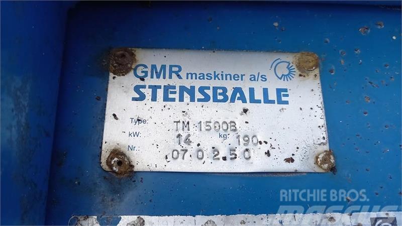 GMR Stensballe  TM1500B Monterade och påhängda gräsklippare