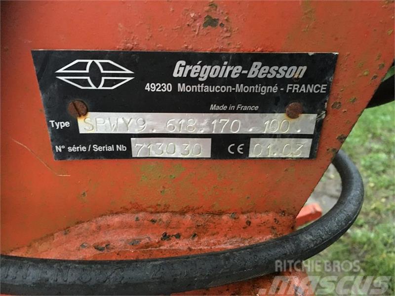 Gregoire-Besson SPWY9 618.170.100 6 furet Växelplogar