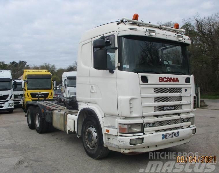 Scania G 124G470 Lastväxlare med kabellift