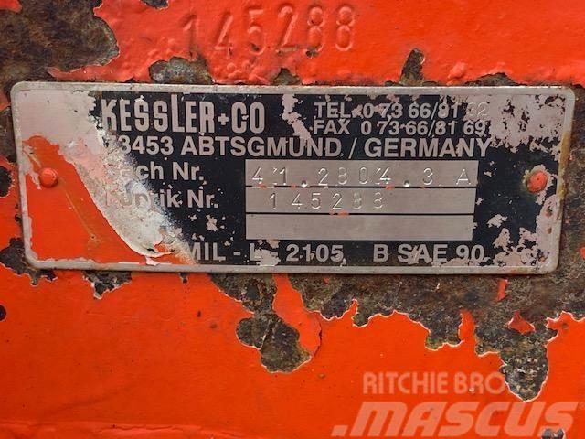 Kessler 41.2804.3A AXLES Hjulaxlar