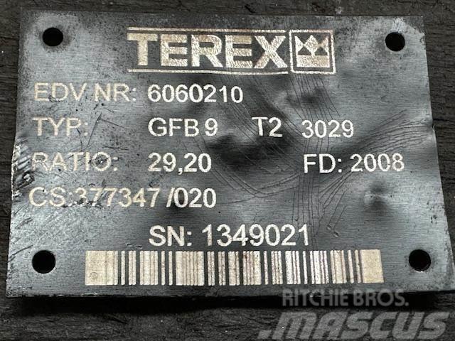 Terex 145 reduktor GFB 9 Chassi och upphängning