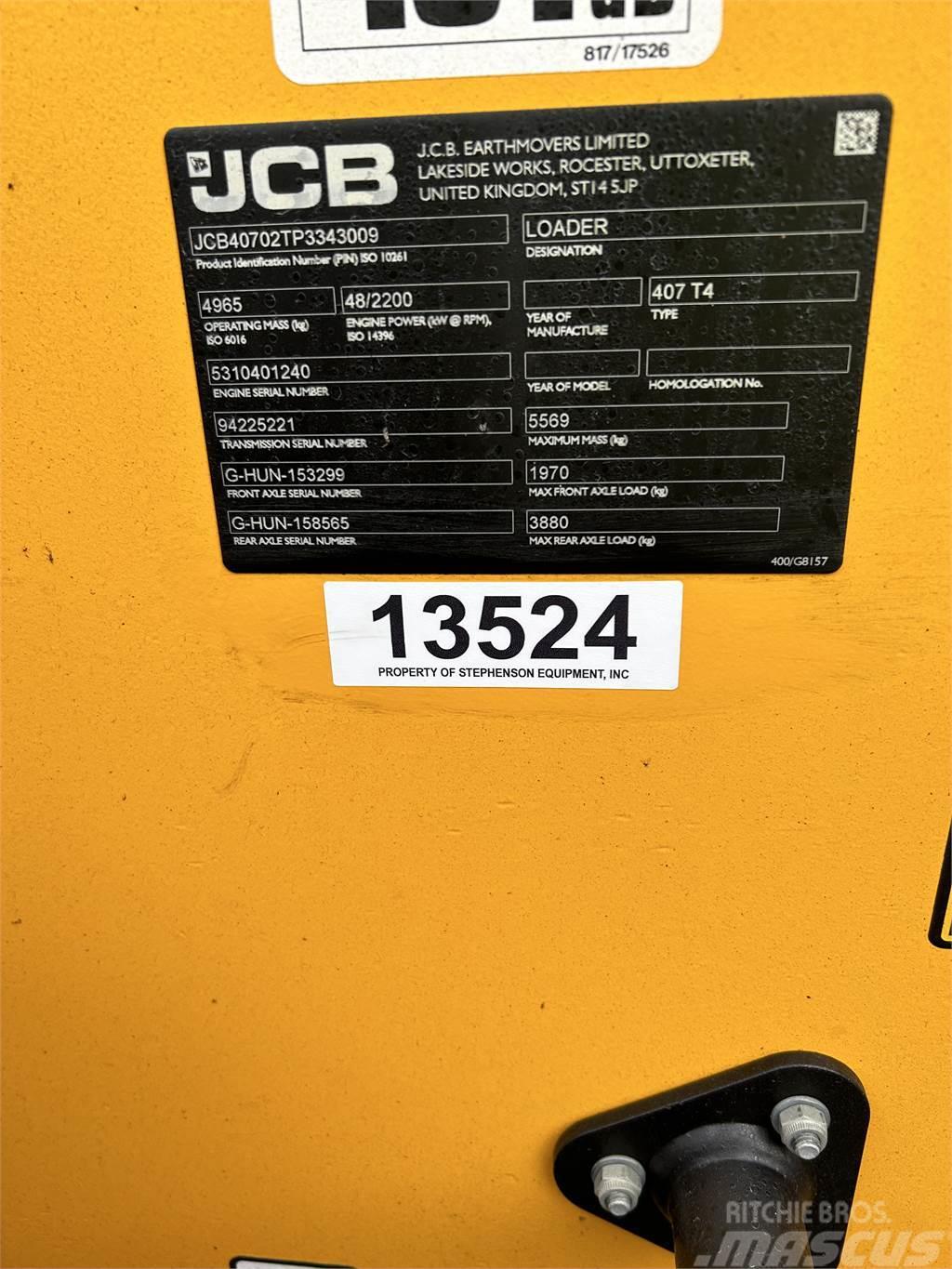 JCB 407 Hjullastare