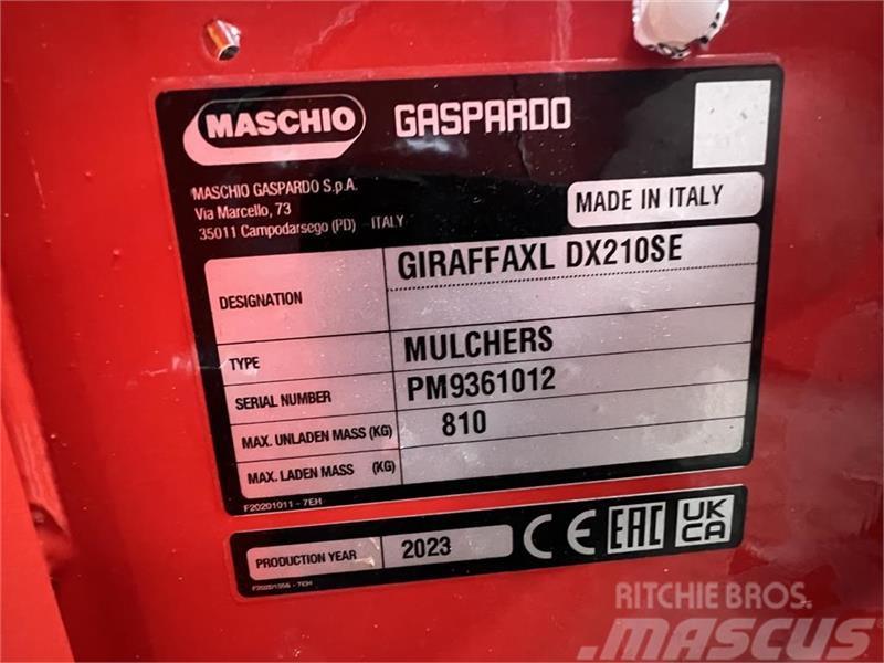 Maschio GIRAFFA 210 FABRIKSNY TIL OMGÅENDE LEVERING! Slåttermaskiner