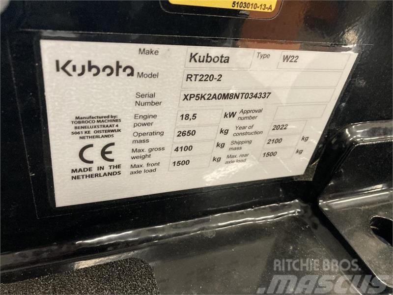 Kubota RT 220- 2 Minilastare