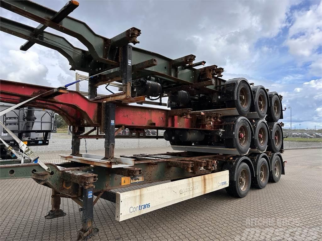 HFR 3 x Multichassis Containertrailer