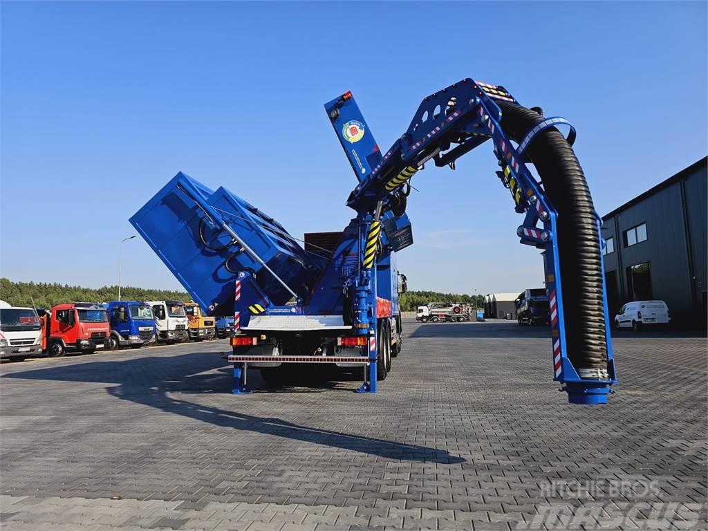 Iveco MTS 4 x TURBINE Saugbagger vacuum cleaner excavato Specialgrävmaskiner