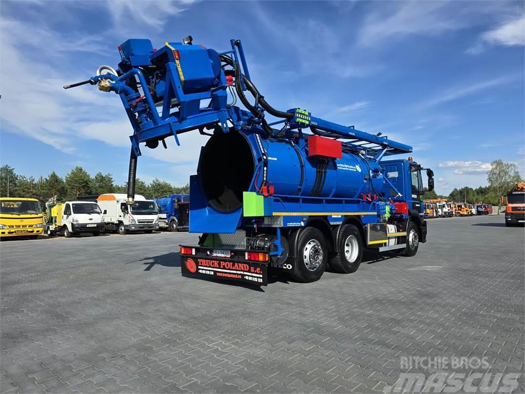 Iveco WUKO MULLER KOMBI FOR CHANNEL CLEANING Slamsugningsbil