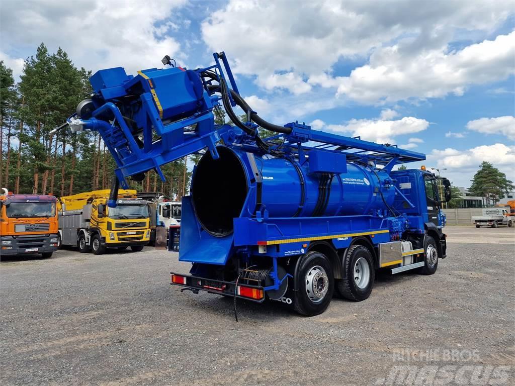Iveco WUKO MULLER KOMBI FOR CHANNEL CLEANING Redskapsbärare