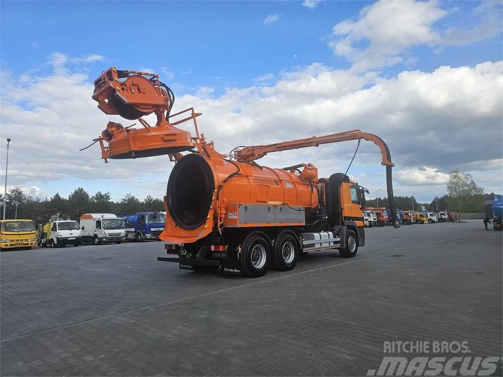 Mercedes-Benz MUT WUKO FOR CLEANING SEWERS Slamsugningsbil