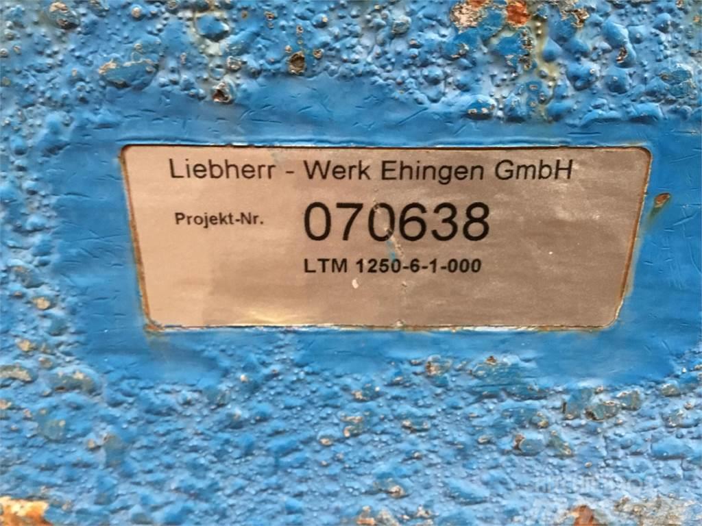 Liebherr LTM 1250-6.1 counterweight 12,5 ton Kranar, delar och tillbehör