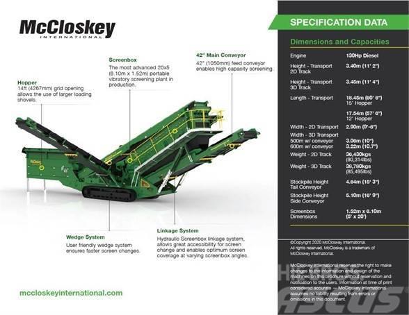 McCloskey S190 3DT Sorteringsverk