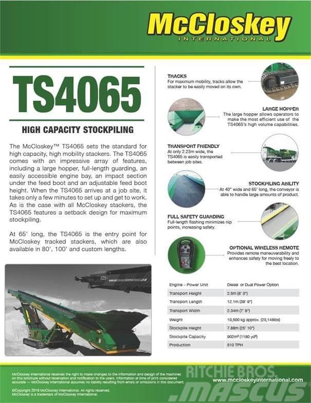 McCloskey TS4065 Transportband