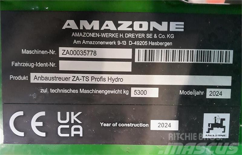 Amazone ZA-TS 4200 Hydro Fast- och kletgödselspridare