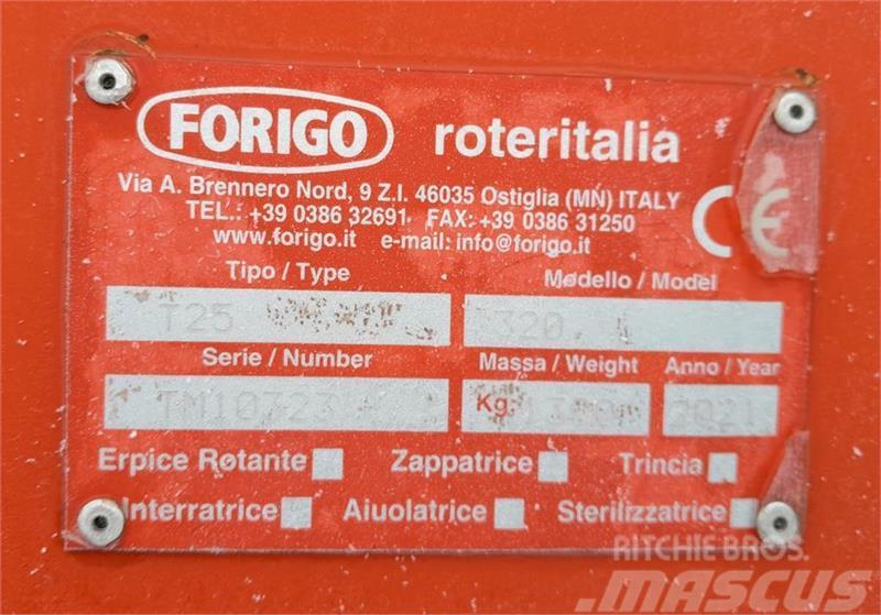 Forigo T25-320 Slåttermaskiner