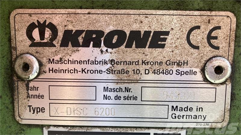 Krone X-Disc 6200 Tillbehör för hö och fodermaskiner