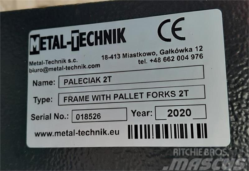 Metal-Technik Paleciak 2T Pallgafflar