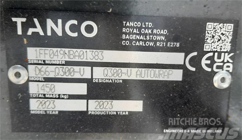 Tanco Q300-V Autowrap Inplastare