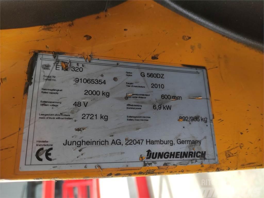 Jungheinrich ETV320 Skjutstativtruck