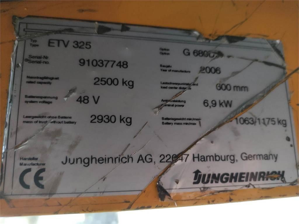 Jungheinrich ETV325 Skjutstativtruck
