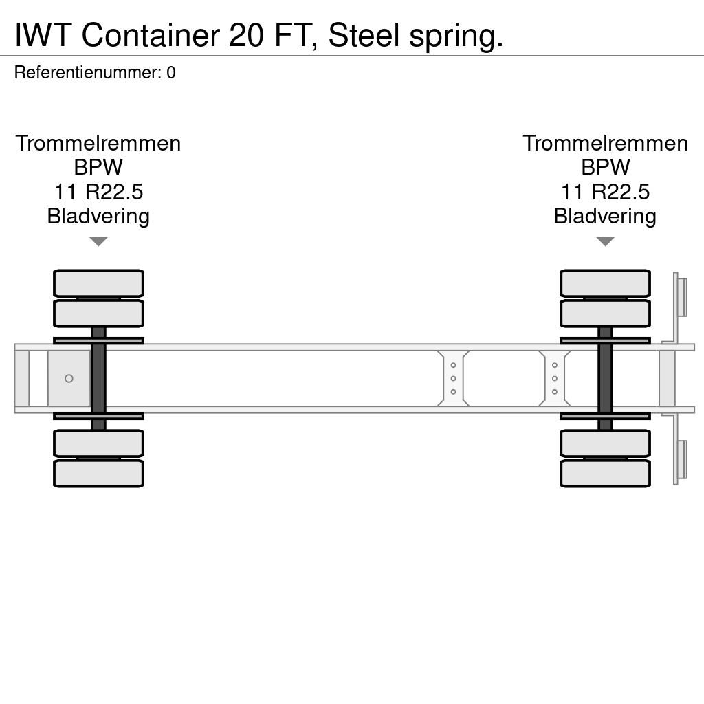 Iwt Containers Iwt Container 20 FT, Steel spring., EDE, Nederländerna - Begagnade ...